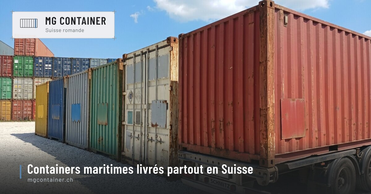 Illustration : Ce que la couleur d'un container indique, et ce qu'elle n'indique pas