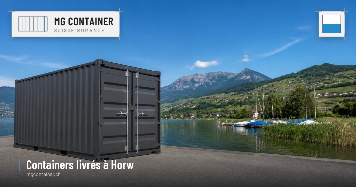 Container livré à Horw