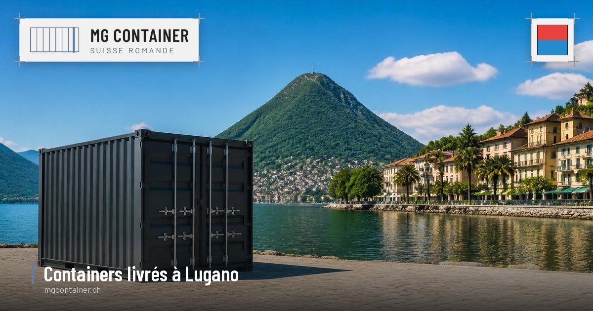 Container livré à Lugano